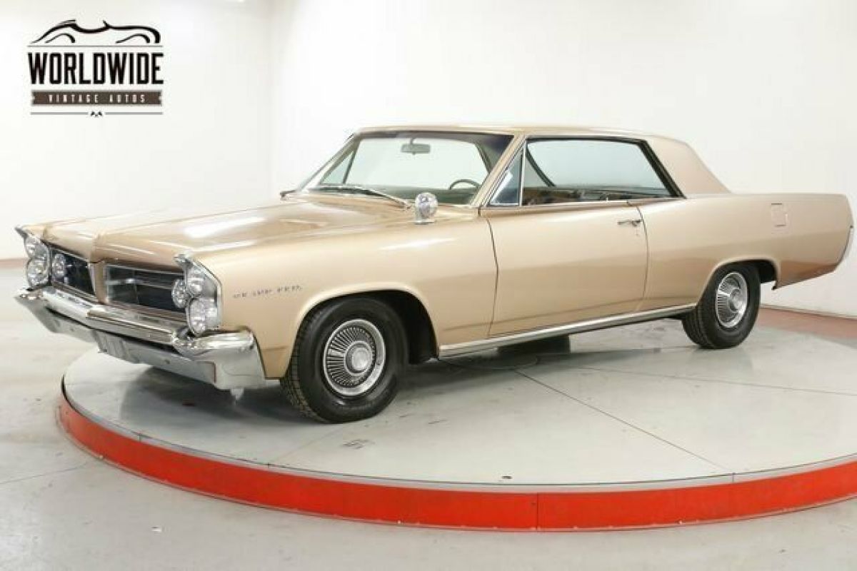 389 Cid V8 4 Barrel Carb Auto 1963 Pontiac Grand Prix