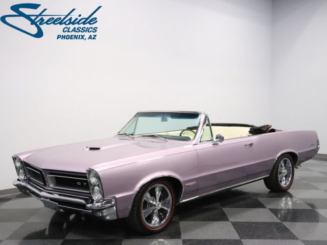 389 TRI-POWER V8, 5-SPD, PS, A/C, CRRCT IRIS MIST COLOR, TOP-NOTCH GTO RESTOMOD! 1965 Pontiac GTO Tribute Restomod