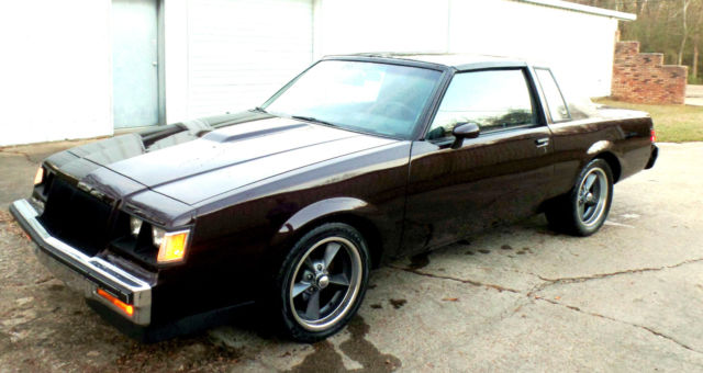 3.8L T-TYPE TURBO W02 WE2 T TOPS GRAN SUSP TUBULAR ARMS HEADERS 60LB NEW BUILD 1987 Buick Grand National Turbo T TYPE REGAL GRAND NATIONAL W02 GNX WE4 WE2