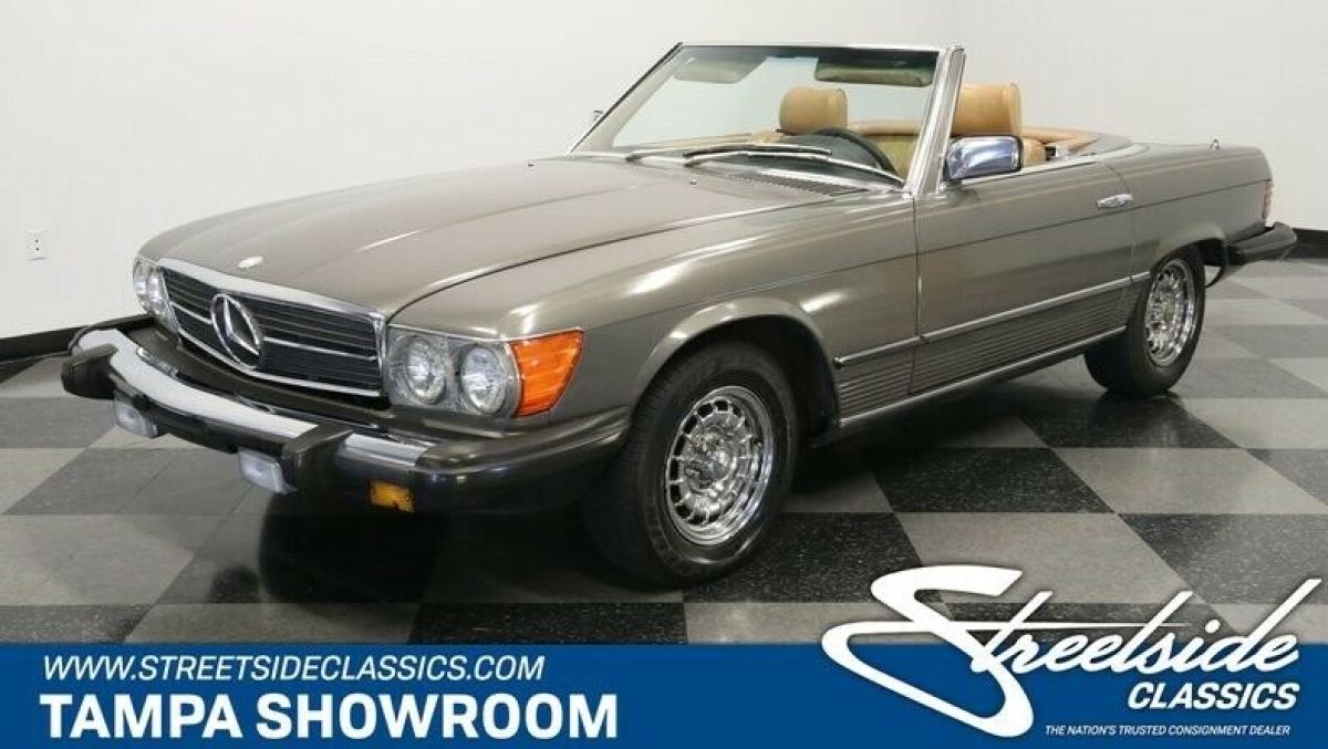 3.8L V8 AUTO W/ OVERDRIVE HARD TOP SOFT TOP ORIGINAL COLOR AFFORDABLE R107 1983 Mercedes-Benz SL-Class
