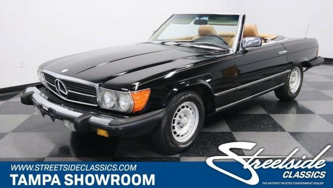 3.8L V8 HARD TOP & SOFT TOP BEAUTIFUL & ORIGINAL COLOR SCHEME COLD R-134A A/C 1985 Mercedes-Benz SL-Class