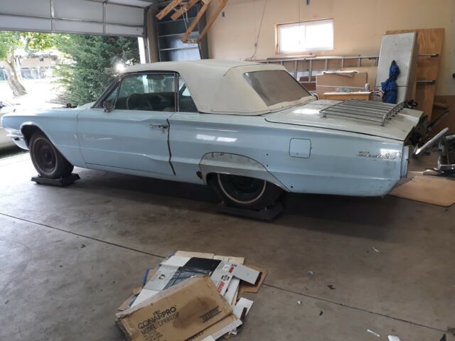 390 CID V8 1966 Ford Thunderbird Convertible Automatic Transmission 1966 Ford Thunderbird Convertible