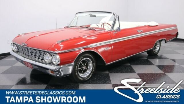 390 V8 3 SPEED AUTO POWER STEERING POWER CONVERTIBLE TOP NICE COLOR COMBO 1962 Ford Galaxie 500 Sunliner Convertible