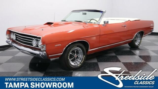 390 V8 4 SPEED MANUAL P/S P/B ORIGINAL COLORS MARTI REPORT VERY RARE FORD 1969 Ford Fairlane 500 Convertible