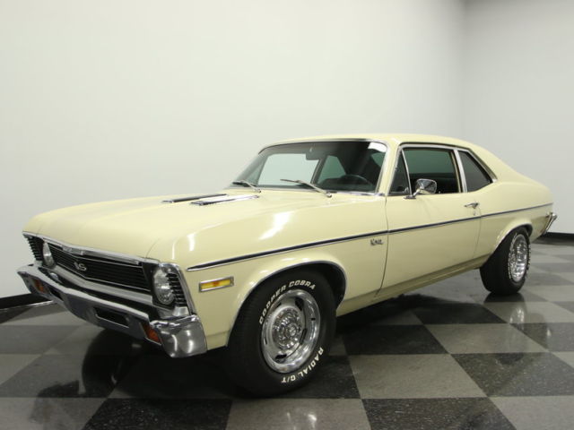 396 BB V8, AUTO, PS, PB W/FRNT DISCS, COLD R134a A/C, BUCKETS, ORIGINAL PAINT! 1971 Chevrolet Nova SS Tribute
