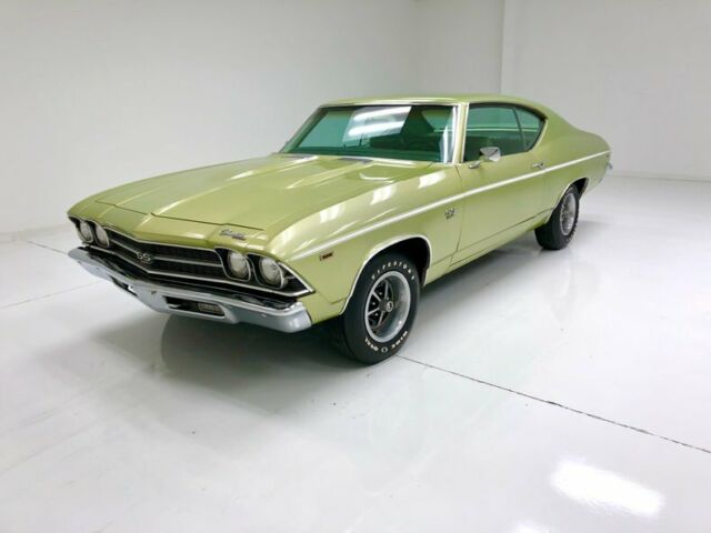 396ci 325hp V8 Automatic Transmission Frost Green with Green Interior 1969 Chevrolet Chevelle