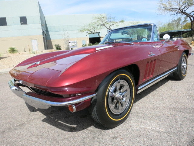 396ci 425hp L78 4spd Duntov Award NCRS Top Flight All #s Match 1966 1967 1964 1965 Chevrolet Corvette Convertible L78 396 425hp