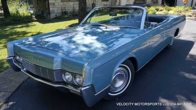 39XXX ACTUAL MILES SUICIDE DOOR FACTORY AIR CONDITIONING TIME CAPSULE MAKE OFFER 1967 Lincoln Continental CONVERTIBLE