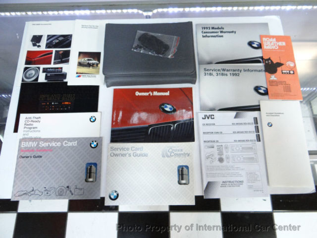 1992 BMW 3-Series 3i8ic E30 Convertible - photo 8