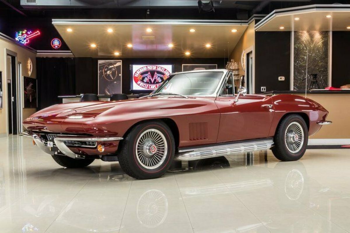3x NCRS Top Flight! # Matching Drivetrain, 327/300 V8, Muncie 4-Speed, PS, Docs! 1967 Chevrolet Corvette Convertible