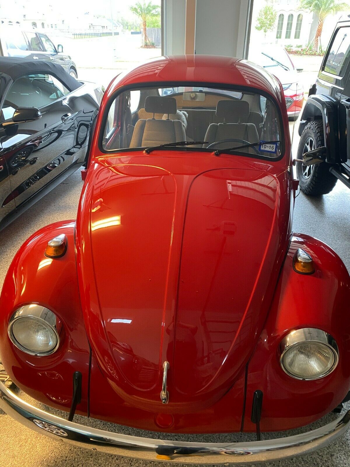 1969 Volkswagen Beetle - Classic CUSTOM EXTERIOR COLOR Dodge Viper Red - photo 11