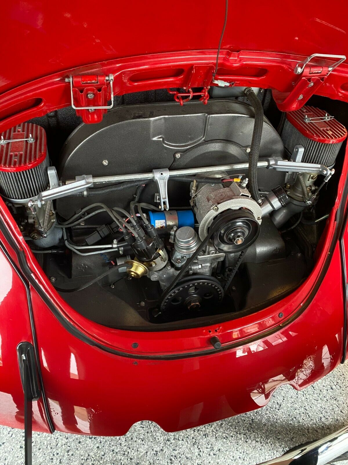 1969 Volkswagen Beetle - Classic CUSTOM EXTERIOR COLOR Dodge Viper Red - photo 8