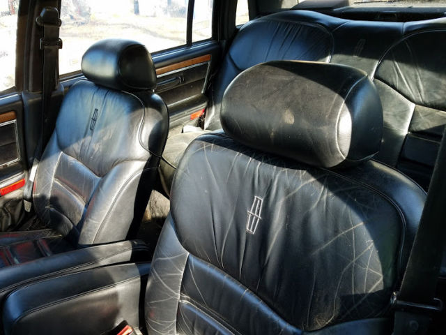 1991 Lincoln Continental Black & Silver - photo 2
