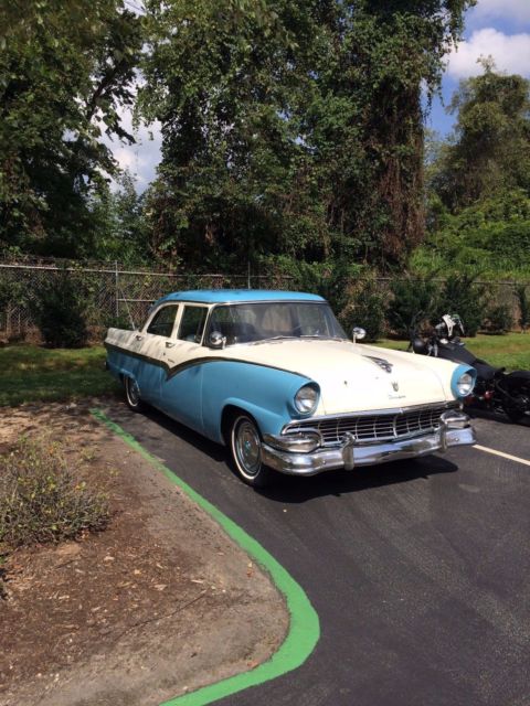 1956 Ford Fairlane chrome - photo 4
