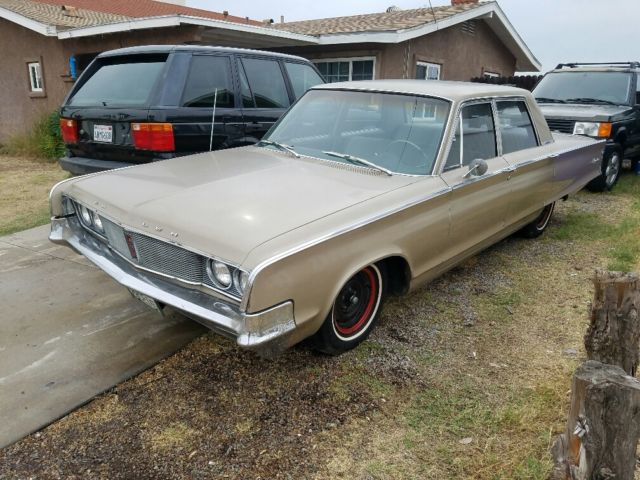 4 Door Hardtop, Great condition,New tires, A/C 1965 Chrysler Newport Chrome