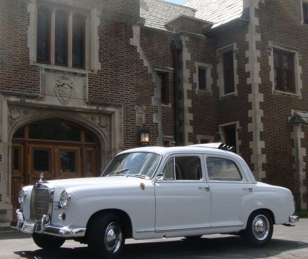 4 Door Ponton with Webasto Sunroof 1960 Mercedes-Benz 190-Series