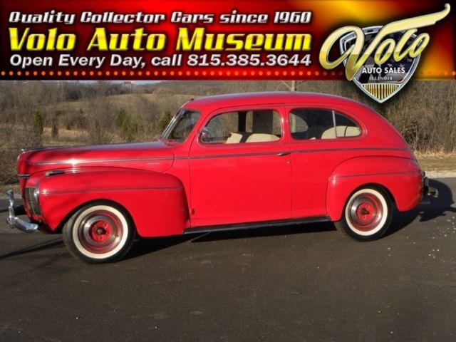 4 Radial Tires & Mercury Wheel Covers Included 1941 Mercury Series 19A 2 Door Sedan