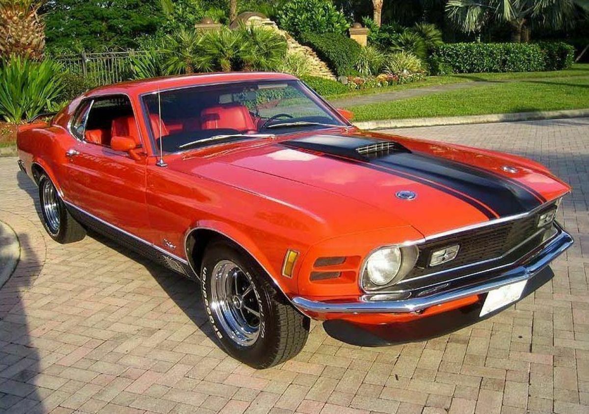 4 speed. Fastback. Will PAINT ANY COLOR. GRABBER ORANGE? Boss 429? roller SOLID 1970 Ford Mustang