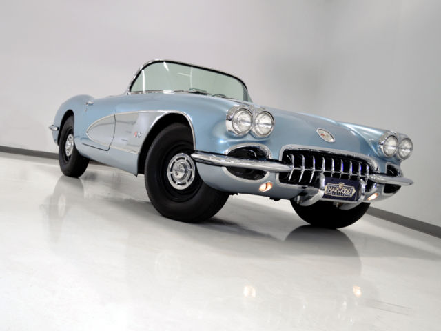 4-speed, hardtop, awesome paint and chrome, runs and drives very well, enjoy now 1958 Chevrolet Corvette