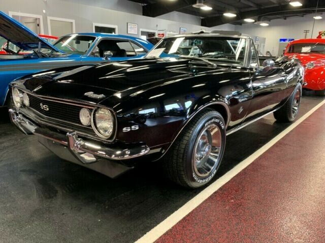 4 Speed Manual tripple black clean 4SPD 454 BIG BLOCK clean nice CONVERTIBLE 1967 Chevrolet Camaro Convertable