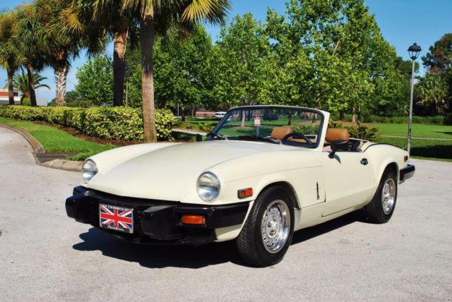 1980 Triumph Spitfire Roadster 2 Tops 58K Miles Immaculate - photo 2