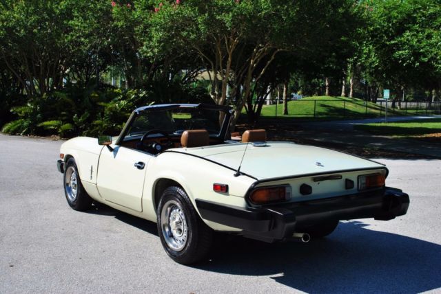 1980 Triumph Spitfire Roadster 2 Tops 58K Miles Immaculate - photo 3