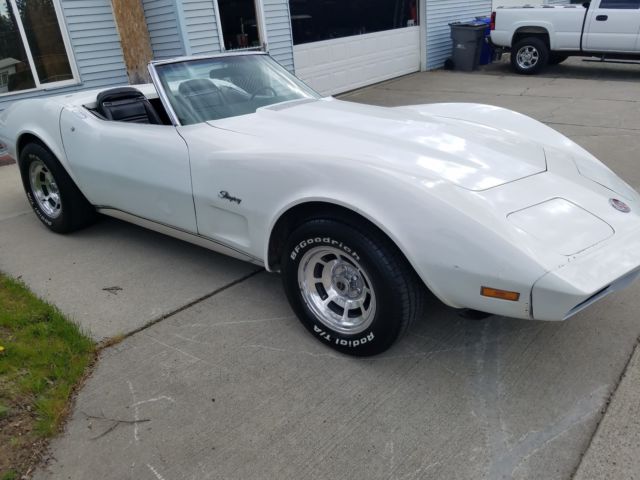 4-speed, ZZ4 355hp crate motor 1974 Chevrolet Corvette