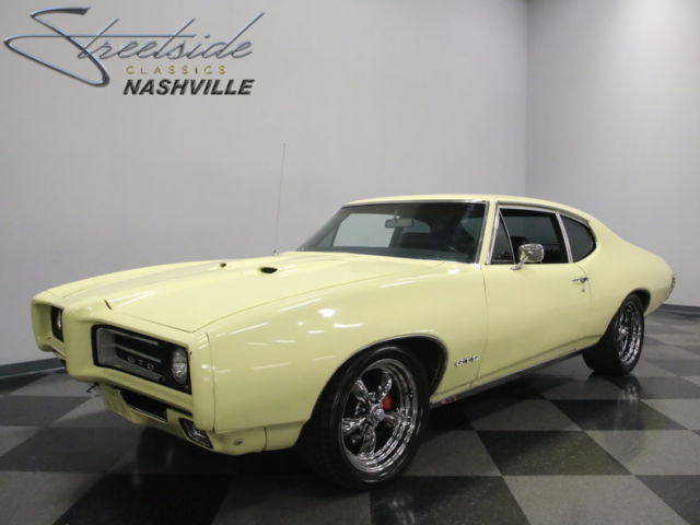 4 WHEEL WILWOOD DISCS, BIG 400CI MOTOR, TH400 TRANS, UMI TUBULAR SUSPENSION 1969 Pontiac Le Mans GTO Tribute