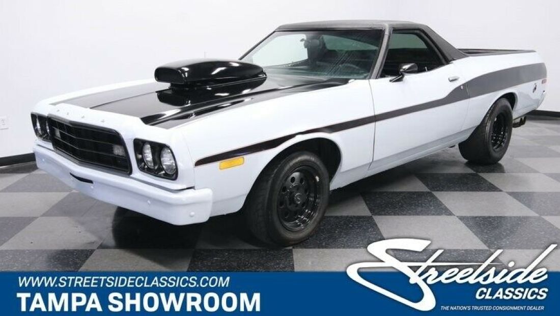 400+ HP STROKED 351 V8 AOD TRANS P/S P/B COLD R-134A A/C BUILD RECEIPTS 1973 Ford Ranchero Restomod