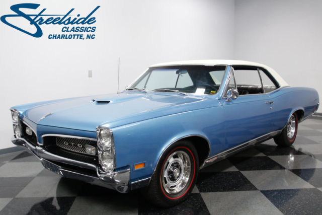 400 V8, 4SPD TRANS, A/C, CORRECT COLOR COMBO, CLEAN IN/OUT, RUN/DRIVE GR8, NICE! 1967 Pontiac GTO
