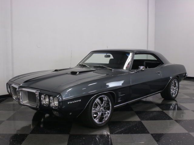 400 V8 W/ TWIN SNORKEL AIR INTAKE, TH400 AUTO, COLD AC! WILWOOD DISC BRAKES, WOW 1969 Pontiac Firebird