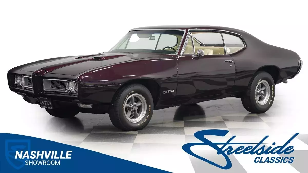 400ci motor four speed manual buckets with center console 1968 Pontiac GTO