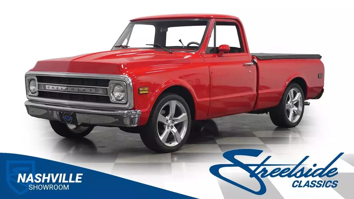 400ci small block V8 short bed slick paint 1969 Chevrolet C-10