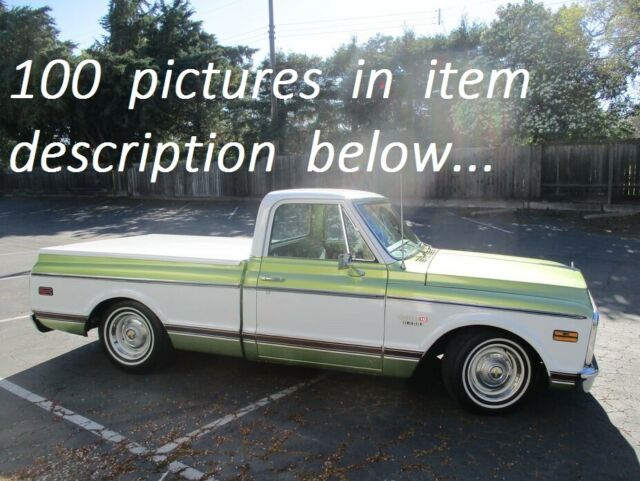 1972 Chevrolet C-10 Genuine Factory Cheyenne Short Bed - photo 2
