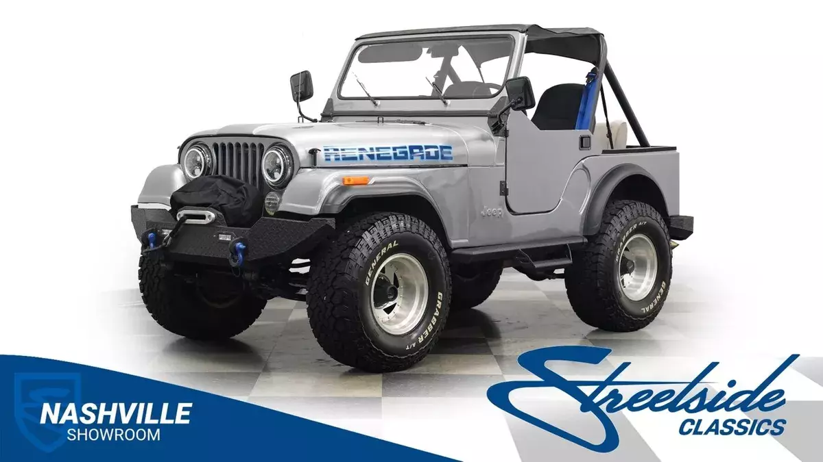 4.0L inline 6 automatic transmission hardtop bikini top 1982 Jeep CJ