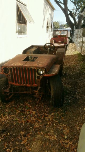 1941 Willys military style jeep 4 wd