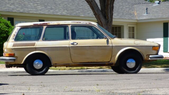 4/12-2 DOOR WAGON NO RESERVE RUNS AND DRIVES PROJECT 60+ PICTURES & VIDEO 1974 Volkswagen Other other models, 411, 412, project