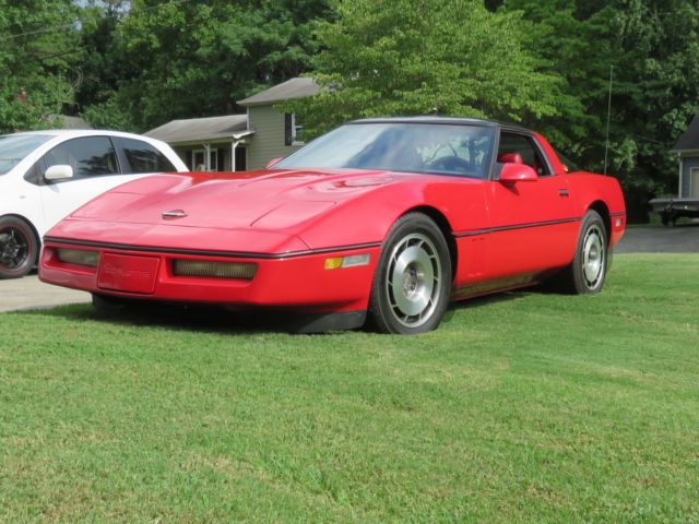 41,854 miles Chevrolet Corvette C4 Auto, new leather 1987 Chevrolet Corvette