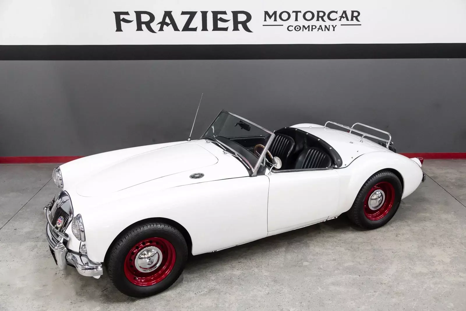 42 year owned b Metro Police officer ROQUE MGA Roadster White/black 1961 MG MGA