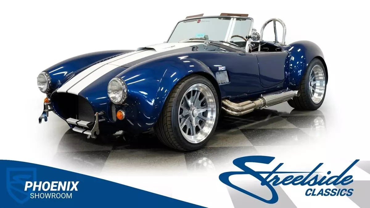 •427 Stroker V8 Engine•Edelbrock E Street Aluminum Heads•Hydraulic Roller Comp C 1965 Shelby Cobra 427 Backdraft
