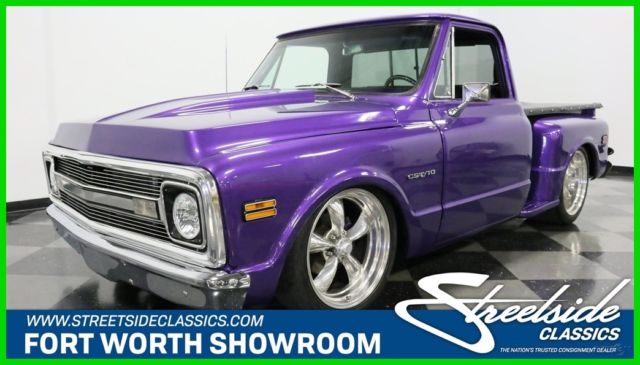 427 v8 auto overdrive purple chevy c-10 air classic muscle airbags 1969 CST Used 1969 Chevrolet C10 CST