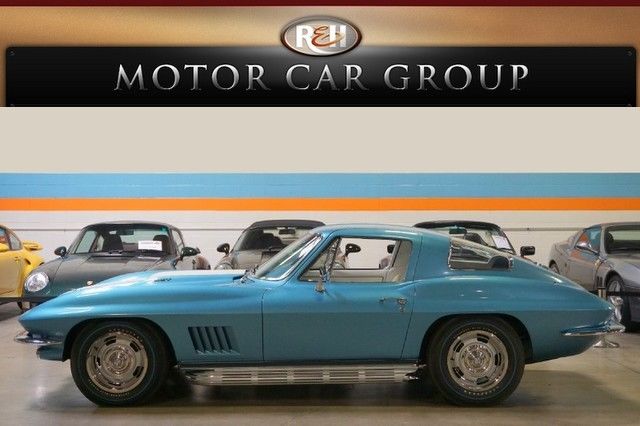 427/435 4 Speed J56 Power Brakes Steering Tank Sticker Full Restoration Used 1967 Chevrolet Corvette Sting Ray 427, 435hp