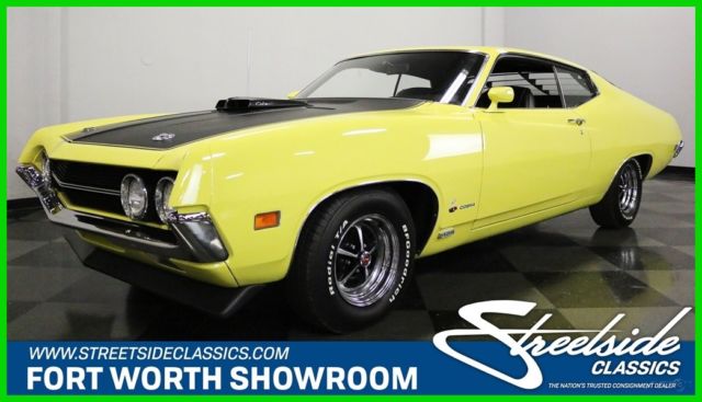 429 SUPER COBRA JET DRAG PACK MANUAL YELLOW CLASSIC COLLECTOR MUSCLE 1970 Used 1970 Ford Torino Cobra SCJ