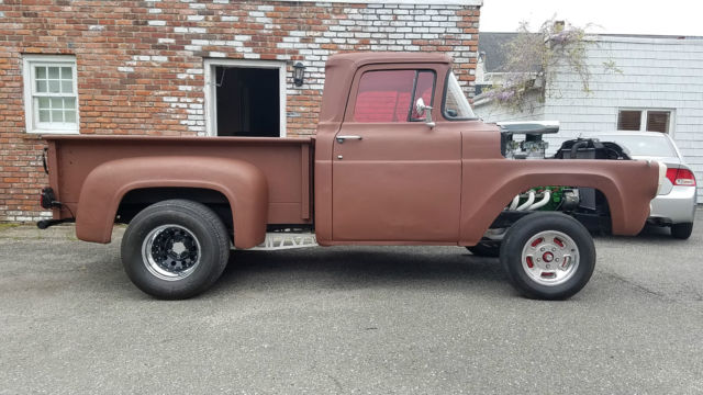 1957 Ford F-100 Rare Big window,Gasser,Street Rod, Hot Rod Pickup. - photo 7