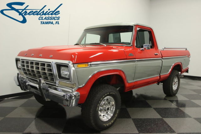 42K ACT MILES, FRAME OFF RESTO, 351 V8, 4 SPD, PS, PB W/FRNT DISC, QUALITY 4X4 1979 Ford F-150 Ranger 4X4