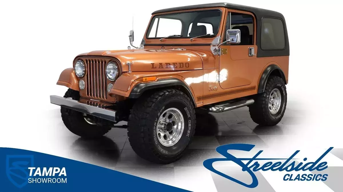 4.2L INLINE 6 4 SPEED MANUAL POWER STEERING FRONT DISC HARD TOP HARD DOORS GORGE 1981 Jeep CJ
