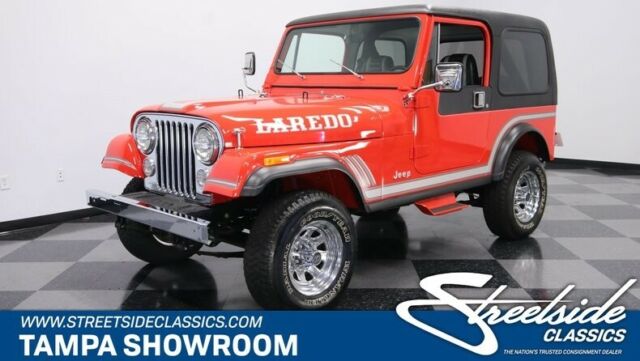 4.2L INLINE 6 5 SPEED MANUAL P/S P/B FRAME OFF RESTORATION LOOK UNDERNEATH 1985 Jeep CJ Laredo
