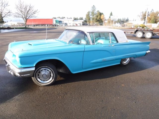 430 V8, 3SPD AUTO, PWR STEER & BRAKE (MISSING ENGINE) 1960 Ford Thunderbird J-Code