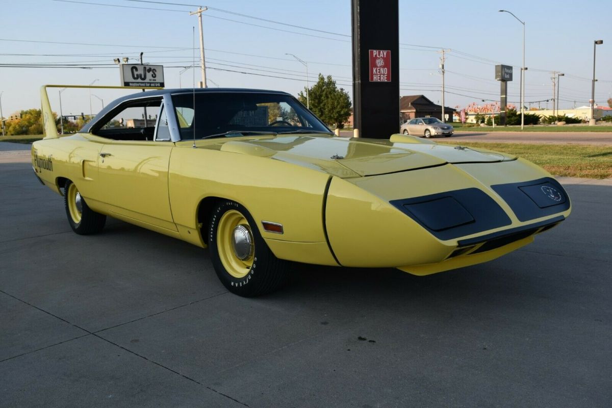 440 6 BBL 4 speed Plymouth Superbird all #'s matching w/2 broadcast sheets CLEAN 1970 Plymouth Road Runner