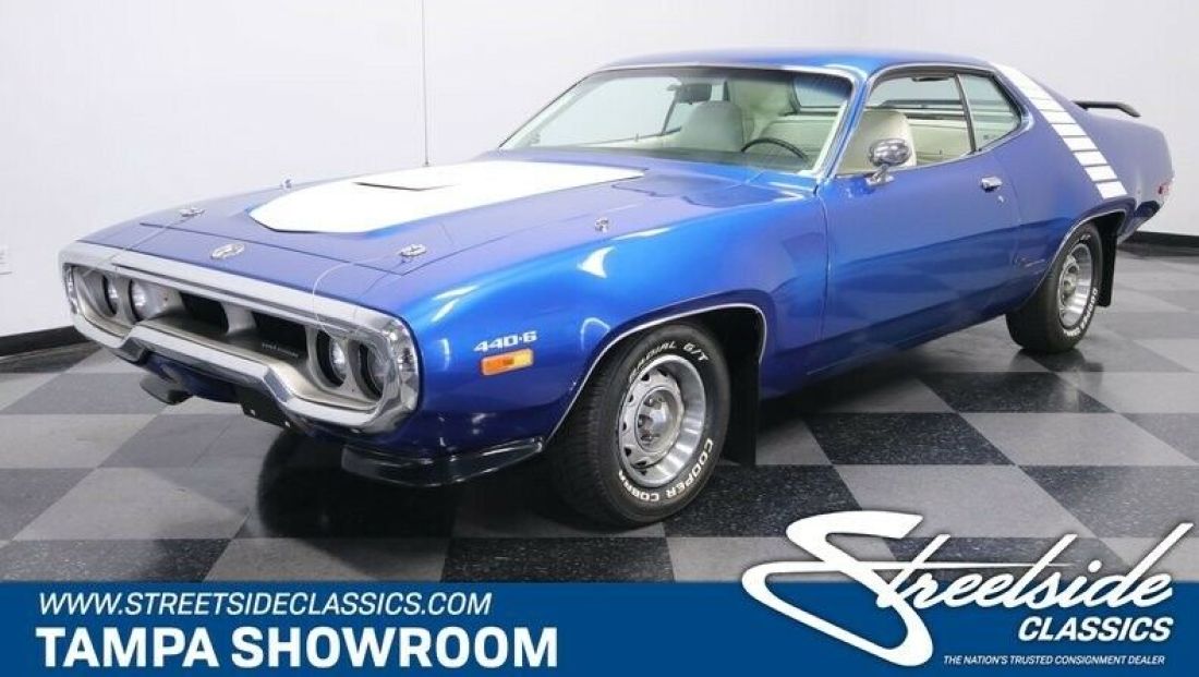 440 SIX PACK 4 SPEED PISTOL GRIP POWER WINDOWS COLD A/C HIGHLY OPTIONED TONS OF 1972 Plymouth Road Runner 440 Six Pack